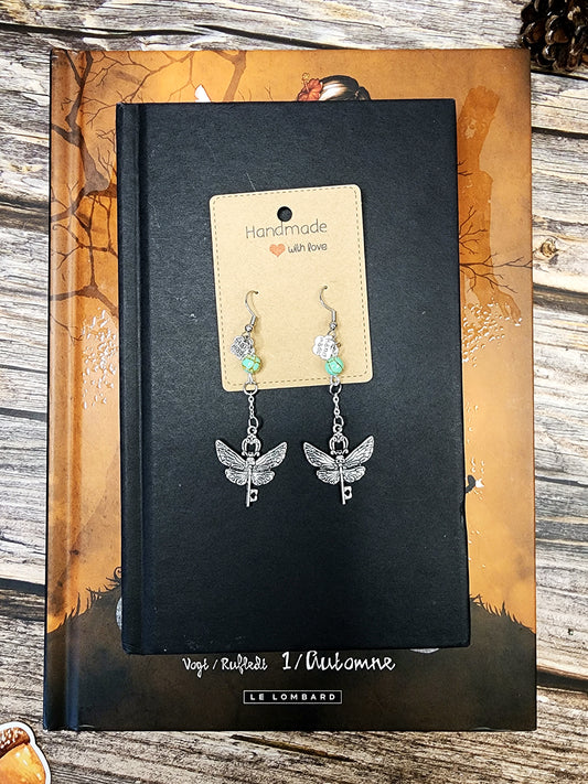 Boucles d'oreilles personnalisables - Papillon céleste