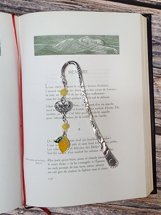 Marque-pages personnalisable - Lemon