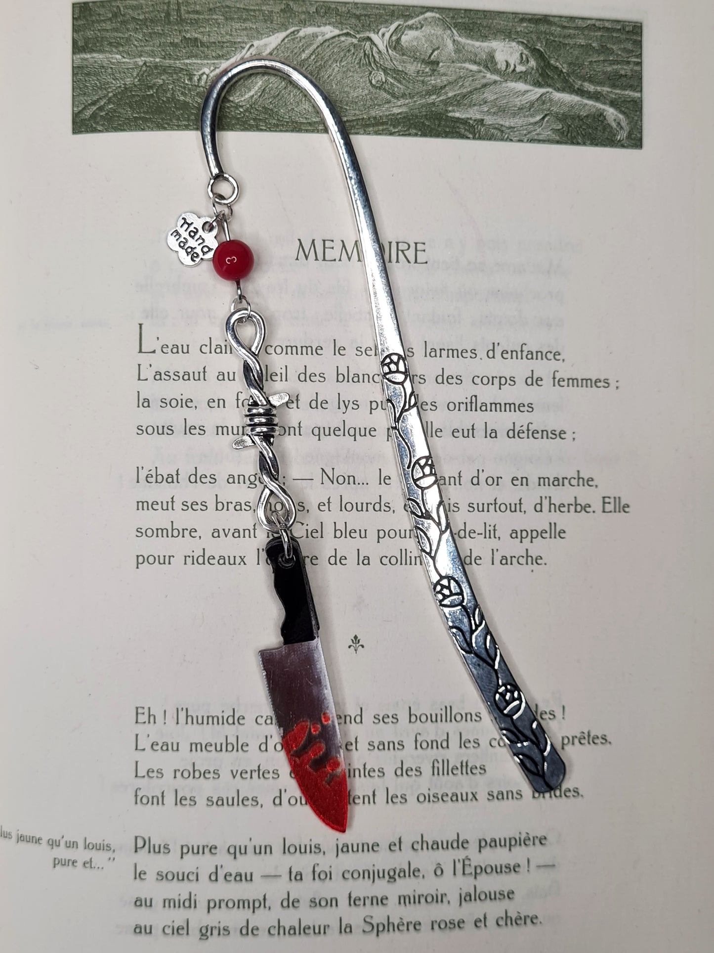 Marque-page - Couteau Thriller