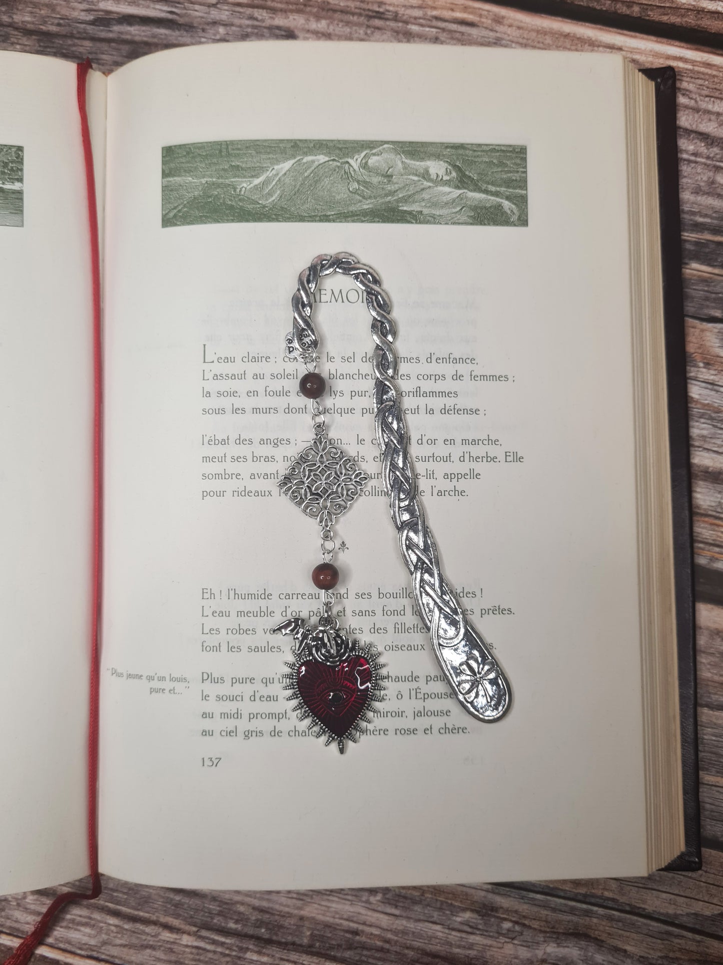 Marque-page Vampire Romantique