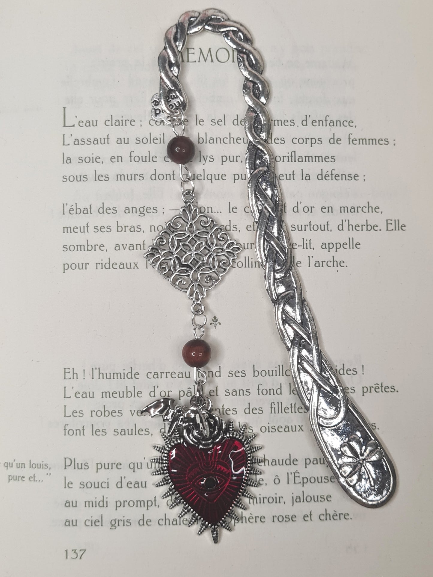 Marque-page Vampire Romantique