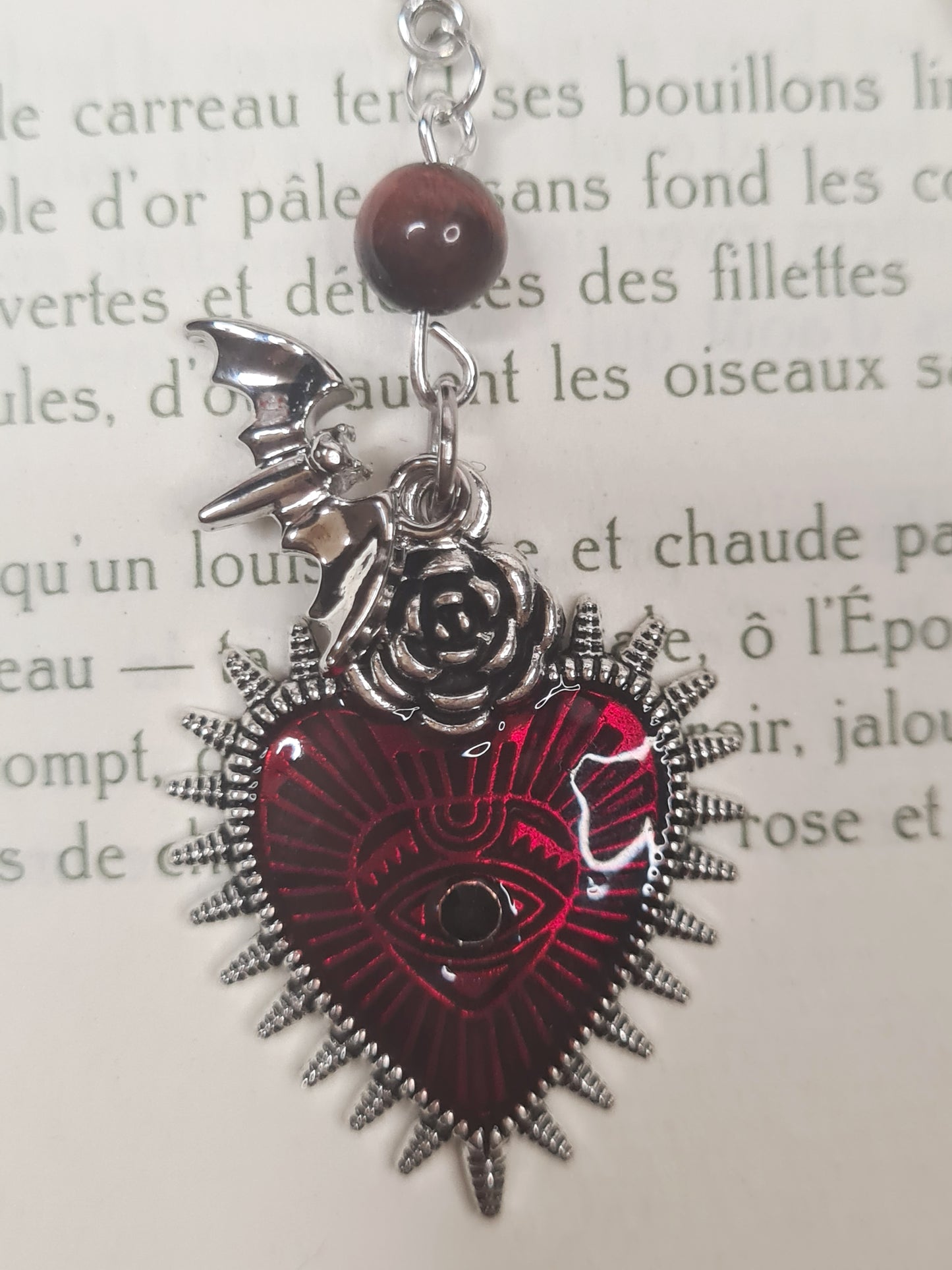 Marque-page Vampire Romantique