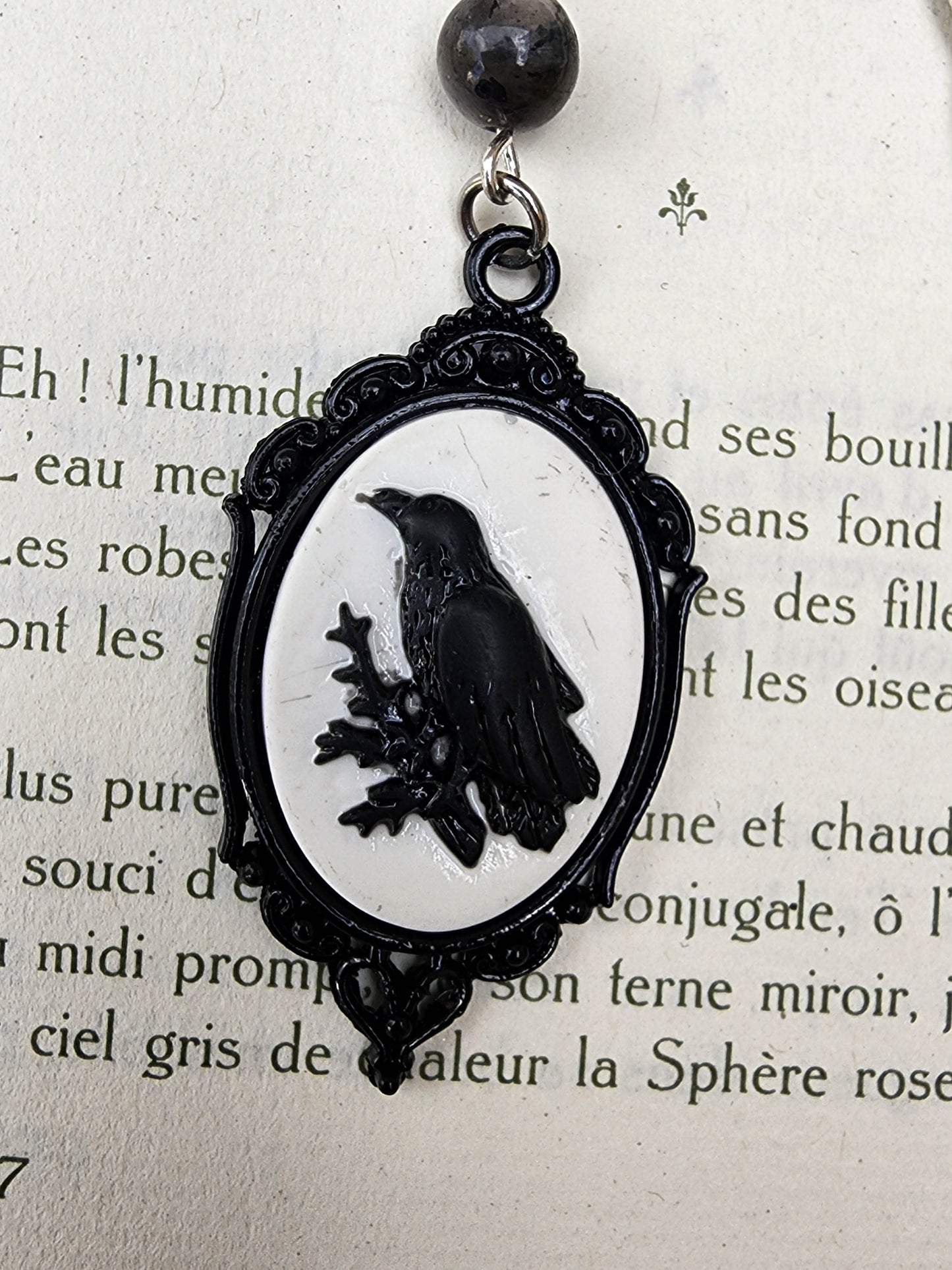 Marque-page - Corbeau