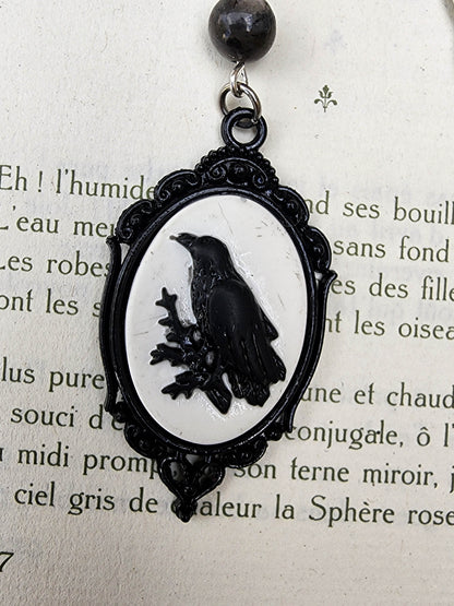Marque-page - Corbeau