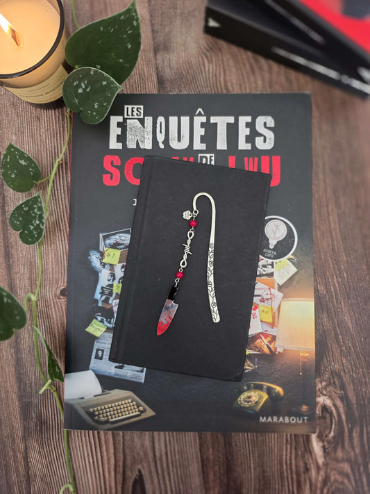 Marque-page - Couteau Thriller