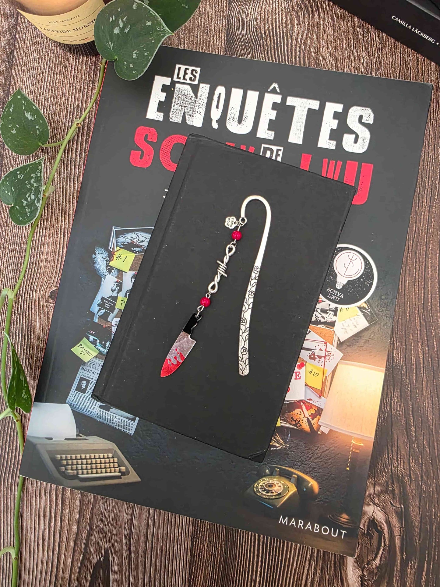 Marque-page - Couteau Thriller