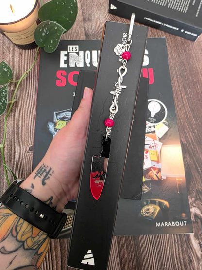 Marque-page - Couteau Thriller